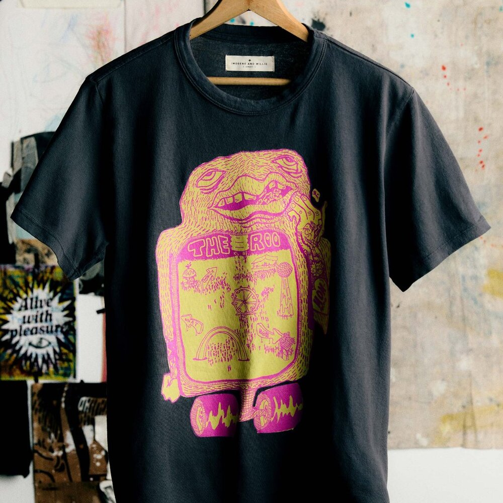 imogene + willie the "snack time" bonnaroo tee XXL